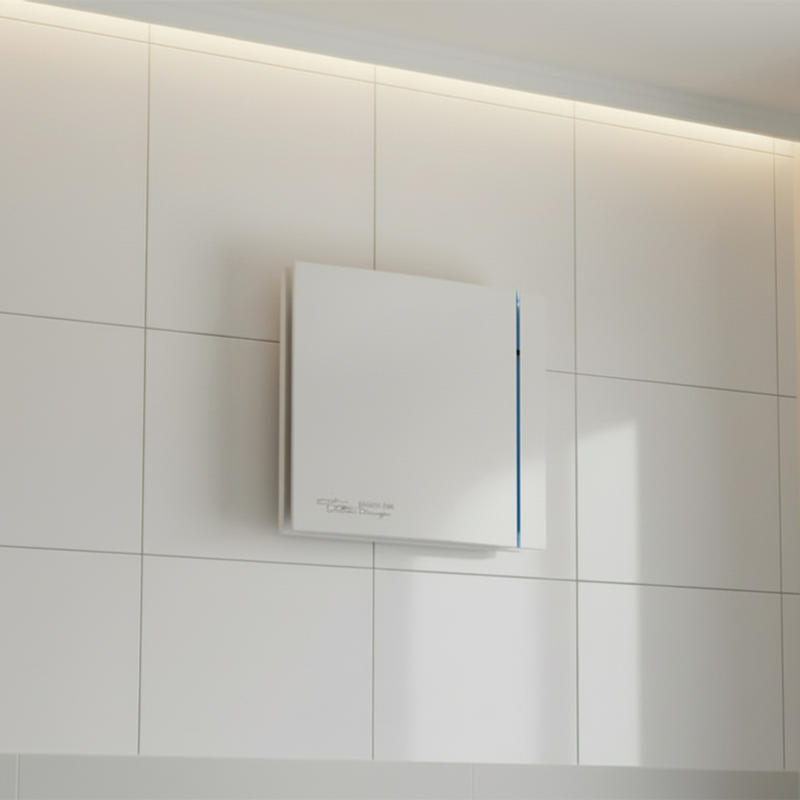 Envirovent Silent Design 150mm with Adjustable Timer, Adjustable Humidity Sensor & Pullcord - SILDES150HTP, Image  of 2