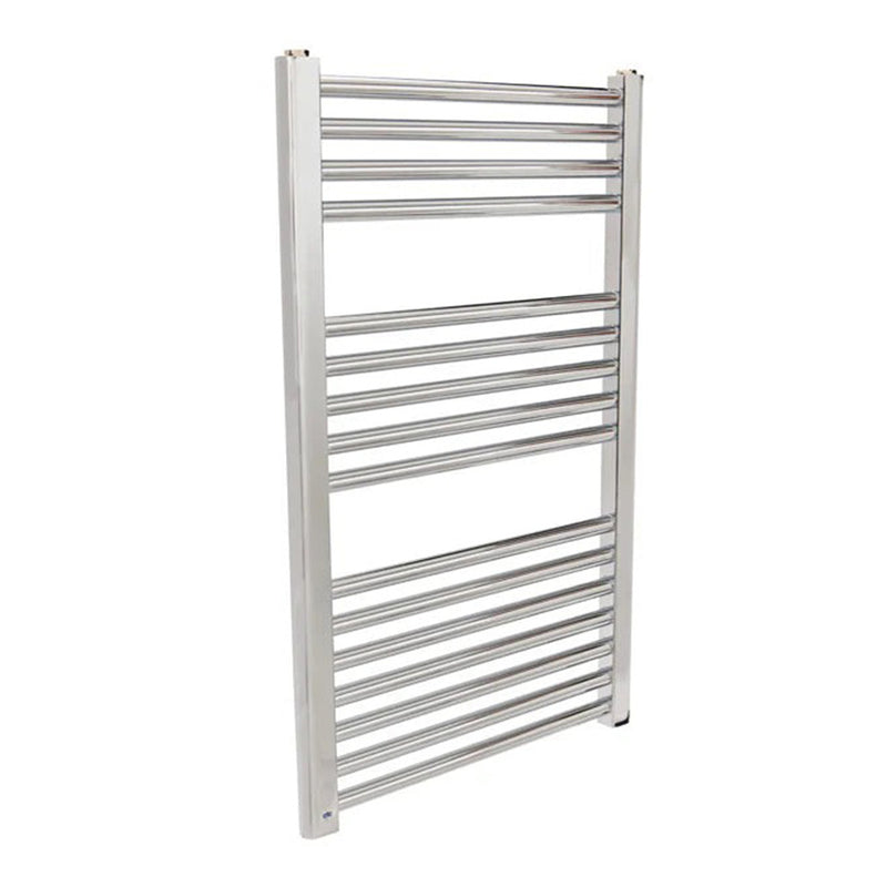 ATC 300W Pacific Heated Towel Radiators - Chrome - Adjustable Thermostat - TRC800-500-MEG300, Image  of 4