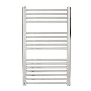 ATC 300W Pacific Heated Towel Radiators - Chrome - Fixed Thermostat - TRC800-500ELE300