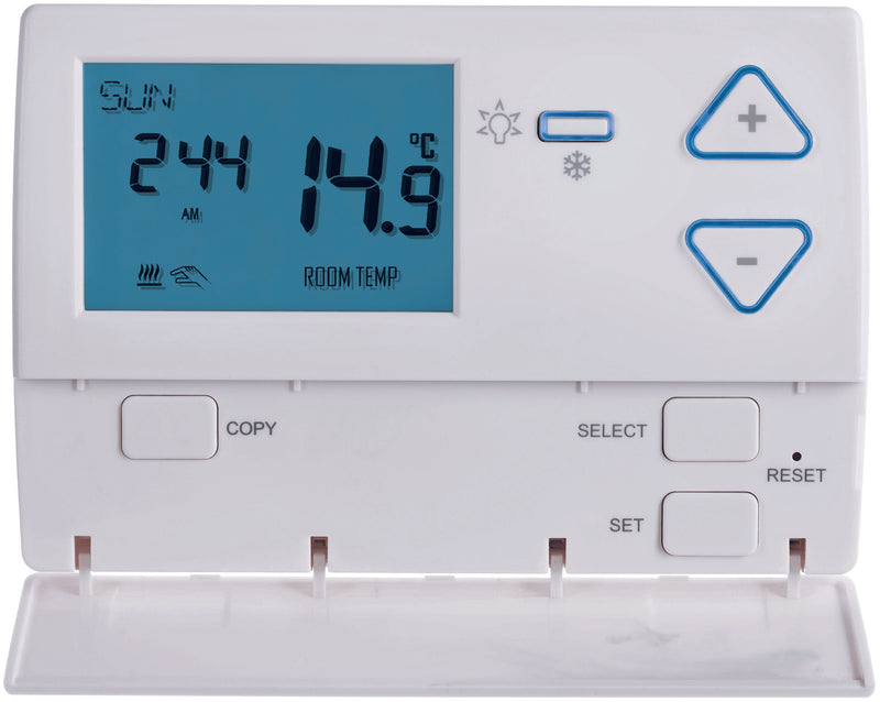 Timeguard 7 Day Programmable Room Thermostat With Frost Protection - TRT035N, Image  of 3