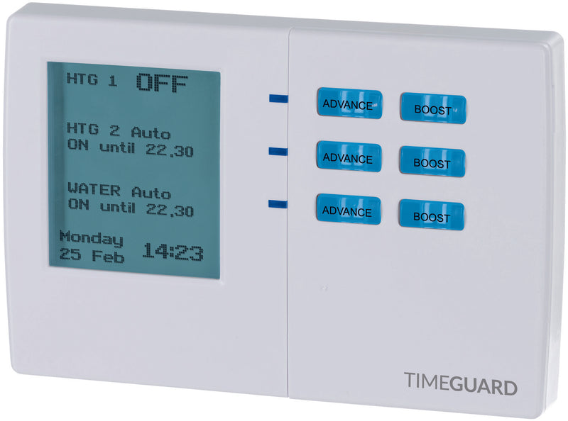 Timeguard 7 Day Digital Heating Programmer - 3 Channel - TRT038N, Image  of 3