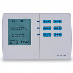 Timeguard 7 Day Digital Heating Programmer - 3 Channel - TRT038N