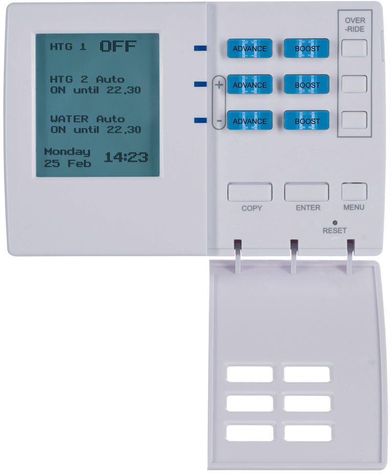 Timeguard 7 Day Digital Heating Programmer - 3 Channel - TRT038N, Image  of 3