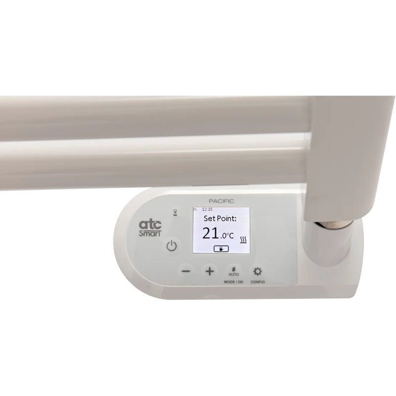 ATC 450W Pacific RF Towel Radiator - White - RFTR920WH, Image  of 3