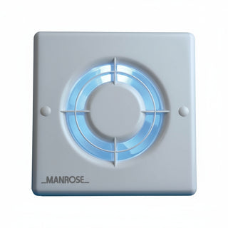 Manrose 100mm (4") 12V Low Voltage Bathroom Extractor Fan - XF100LV