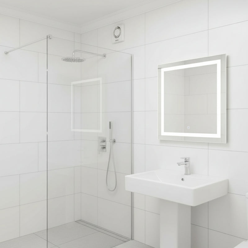 Manrose 100mm (4") 12V Automatic Low Voltage Extractor Fan w/ Humidity & Timer Control - XF100HTLVT, Image  of 2