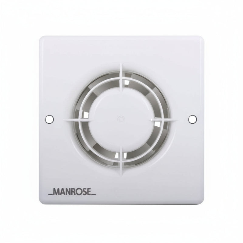 Manrose 100mm (4") Axial Extractor Fan with Humidity Control & Pullcord - XF100HP, Image  of 3