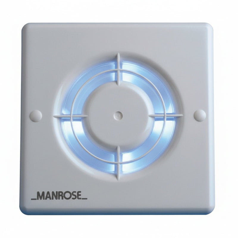 Manrose 100mm Axial Extractor Fan with Timer - XF100T, Image  of 3