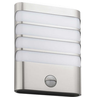 Philips Raccoon 3W LED Outdoor Wall Light With PIR Stainless Steel - Warm White - 915004308801 - Return Unit