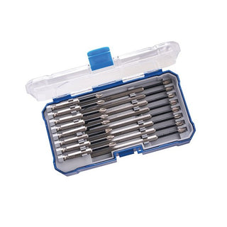 Faithfull 16 Piece Long Impact Bit Set in Case - XMS23LBITS