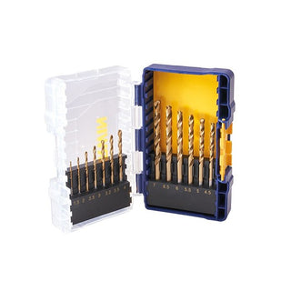 Irwin Tools 13 Piece HSS Pro Titanium Drill Bit Set - XMS23DRILL13