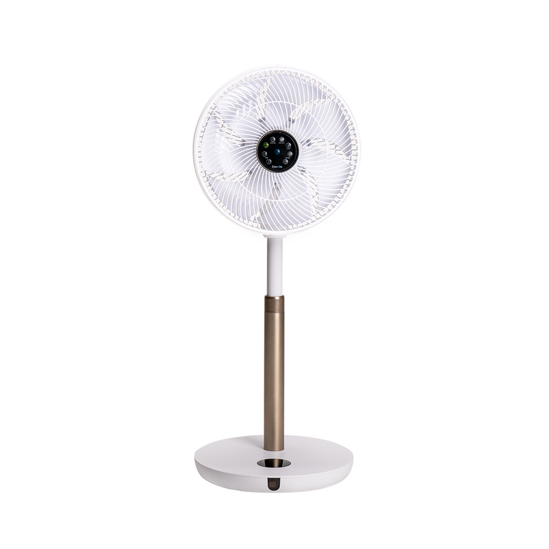 Devola Ultra Quiet 28W 12 Speed 12-inch DC Pedestal Fan - White - DV12PDQM, Image  of 9