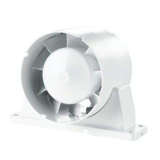 Blauberg Tubo In-line Fan with Mounting Bracket & Timer - 125mm - TUBO-U-125T