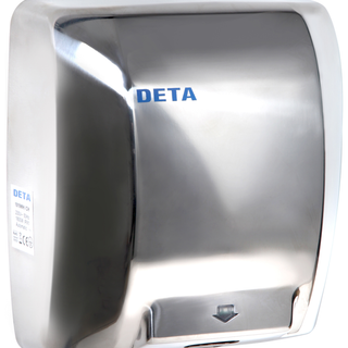 Deta 1.8kW Automatic Heavy Duty Dryer Polished Chrome Steel - 1019CH