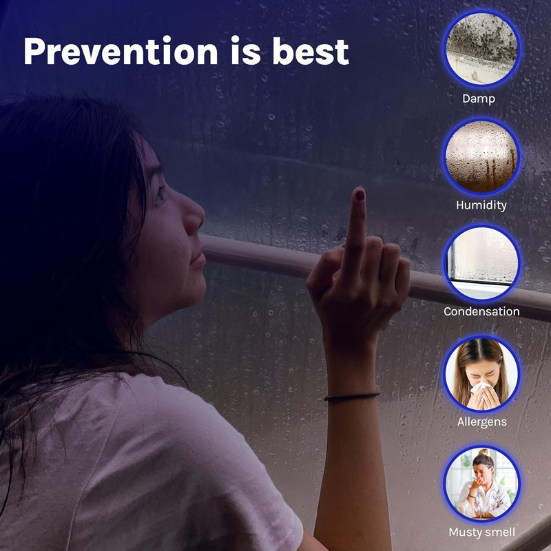 Devola 20L Compressor Dehumidifier & Air Purifier With HEPA Filter & Wi-Fi - DV20LWF, Image  of 11