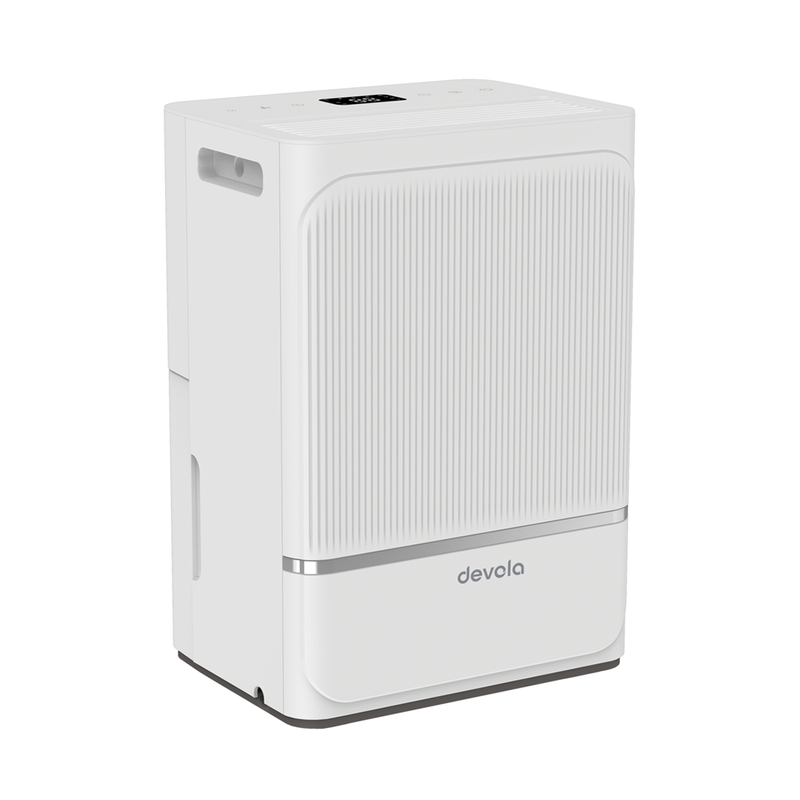 Devola 8L Compact Compressor Dehumidifier with Dust Proof Filter, White - DV8L, Image  of 13