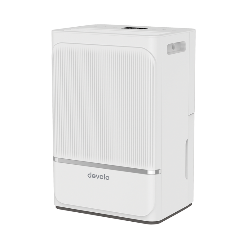 Devola 8L Compact Compressor Dehumidifier with Dust Proof Filter, White - DV8L, Image  of 13