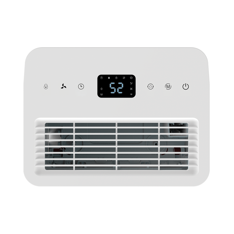 Devola 8L Compact Compressor Dehumidifier with Dust Proof Filter, White - DV8L, Image  of 13