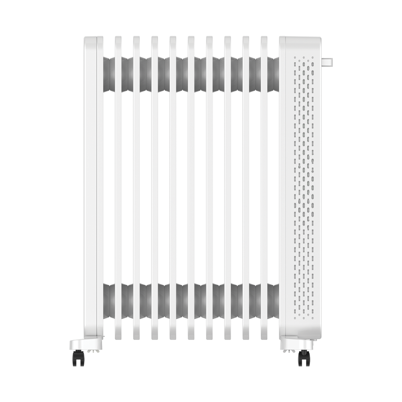 Devola 2500W Oil Filled Radiator 11 Fin, White - DVOFR2500W, Image  of 13