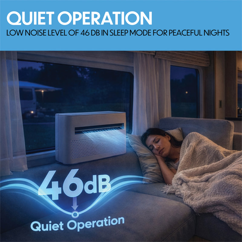 Prem-i-air 3-in-1, 5,000 BTU Split Air Conditioner with 24 Hour Timer and App Control - EH1962, Image  of 9