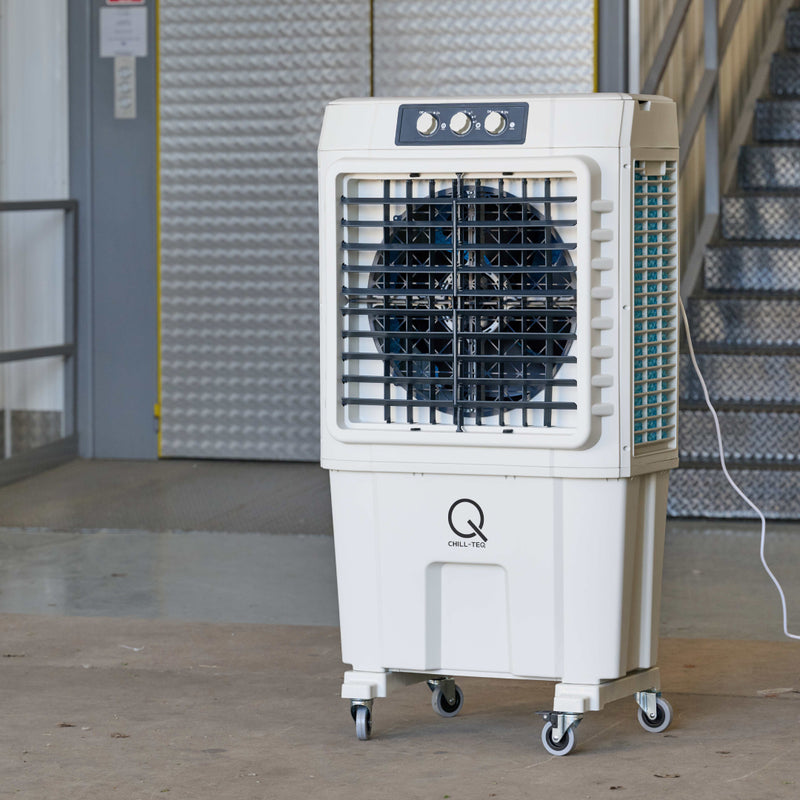 ChillTEQ 100L Indoor & Outdoor Commercial Evaporative Air Cooler - EVA100, Image  of 11