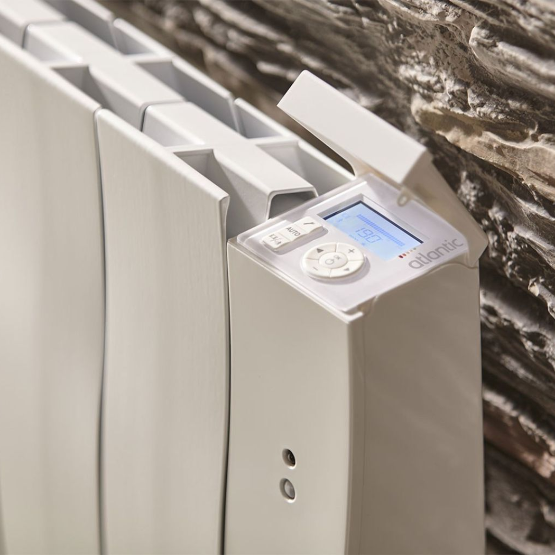 Atlantic Galapagos 1500W Horizontal Electric Thermofluid Radiator - Wh ...