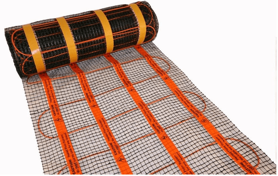 Heat Mat 1100W, 9.2m Underfloor Heat Mat 4.6m² - 240W/sqm - PKM-240-0460, Image  of 1