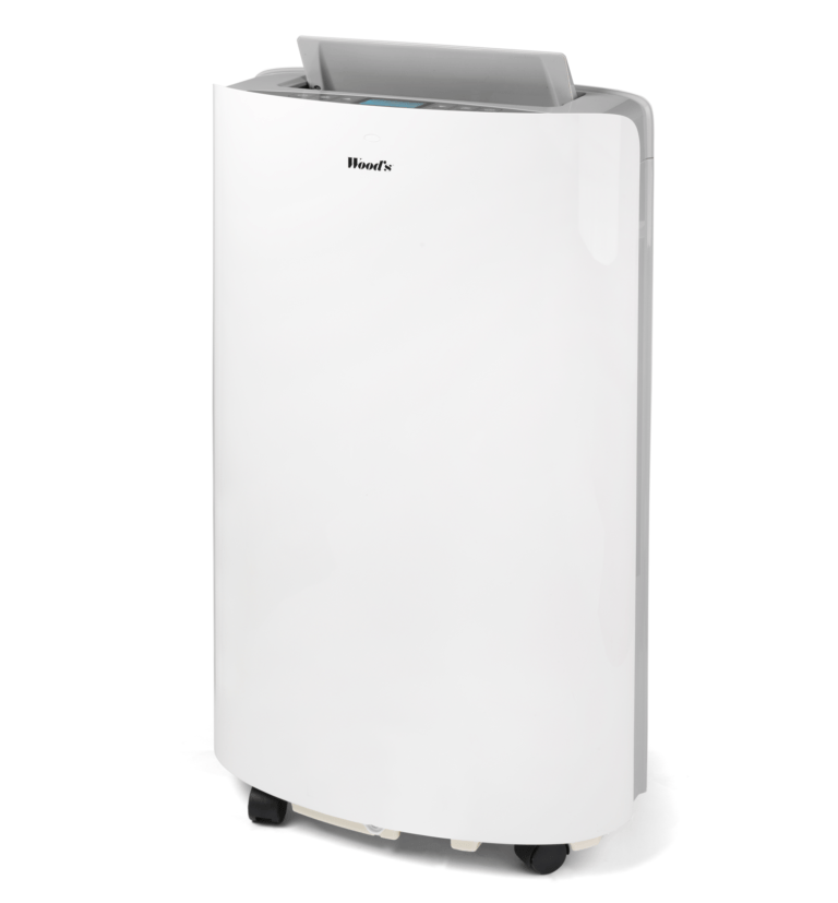 Wood's Cortina 3.5KW Silent Smart Home Portable Air Conditioning Unit White - WAC1202G, Image 1 of 4