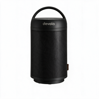 Devola 1500W Portable Ceramic Fan Heater, Black  - DVSFH15BB