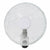 Status 16" Wall Fan with Pullcord, White - S16WALLFANP