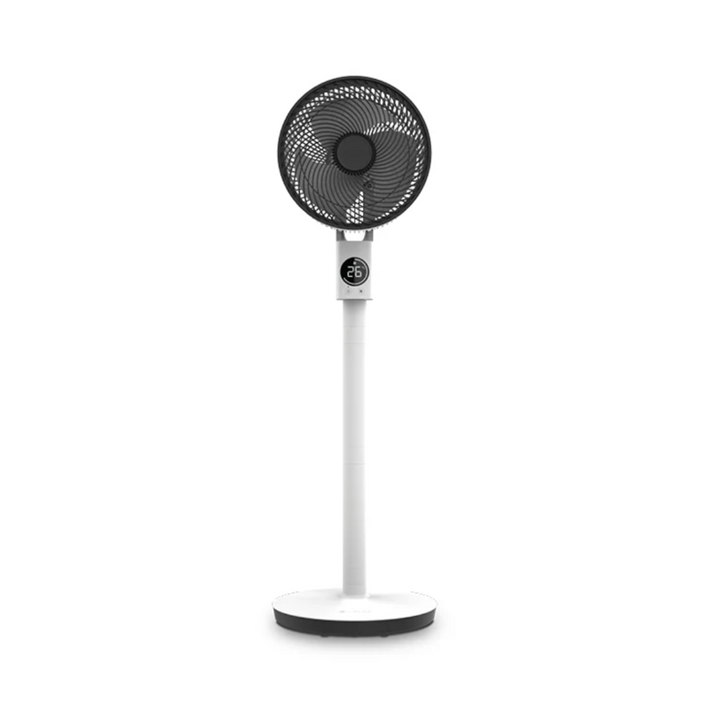 Image of a meaco sefte 10-inch Pedestal Fan on a white background