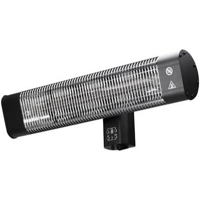 Devola Platinum 1.8kW Wall Mounted Patio Heater - Black - DVPH18PWMB, Image  of 6