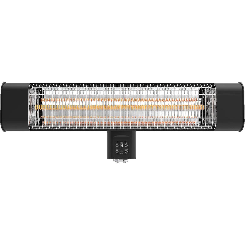 Devola Platinum 1.8kW Wall Mounted Patio Heater - Black - DVPH18PWMB, Image  of 6