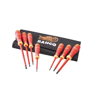 Bahco 7 Piece VDE Screwdriver Set in Wallet - XMS23VDE7