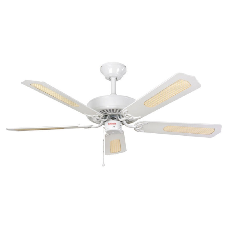 Fantasia Classic 52inch. Ceiling Fan without Light - Gloss White - 110033, Image 1 of 1