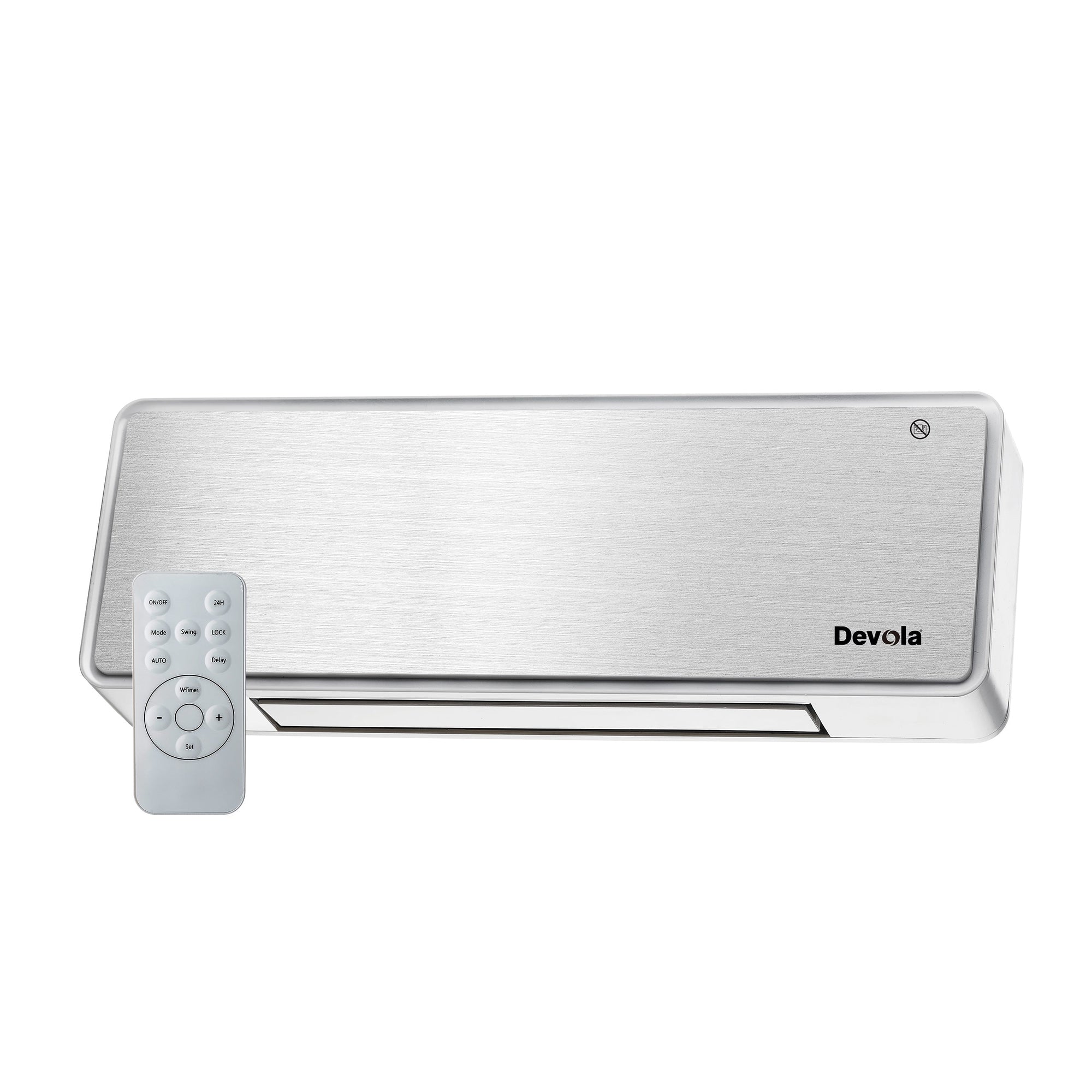 Devola 2kW Air Curtain Silver - DVSH20GS