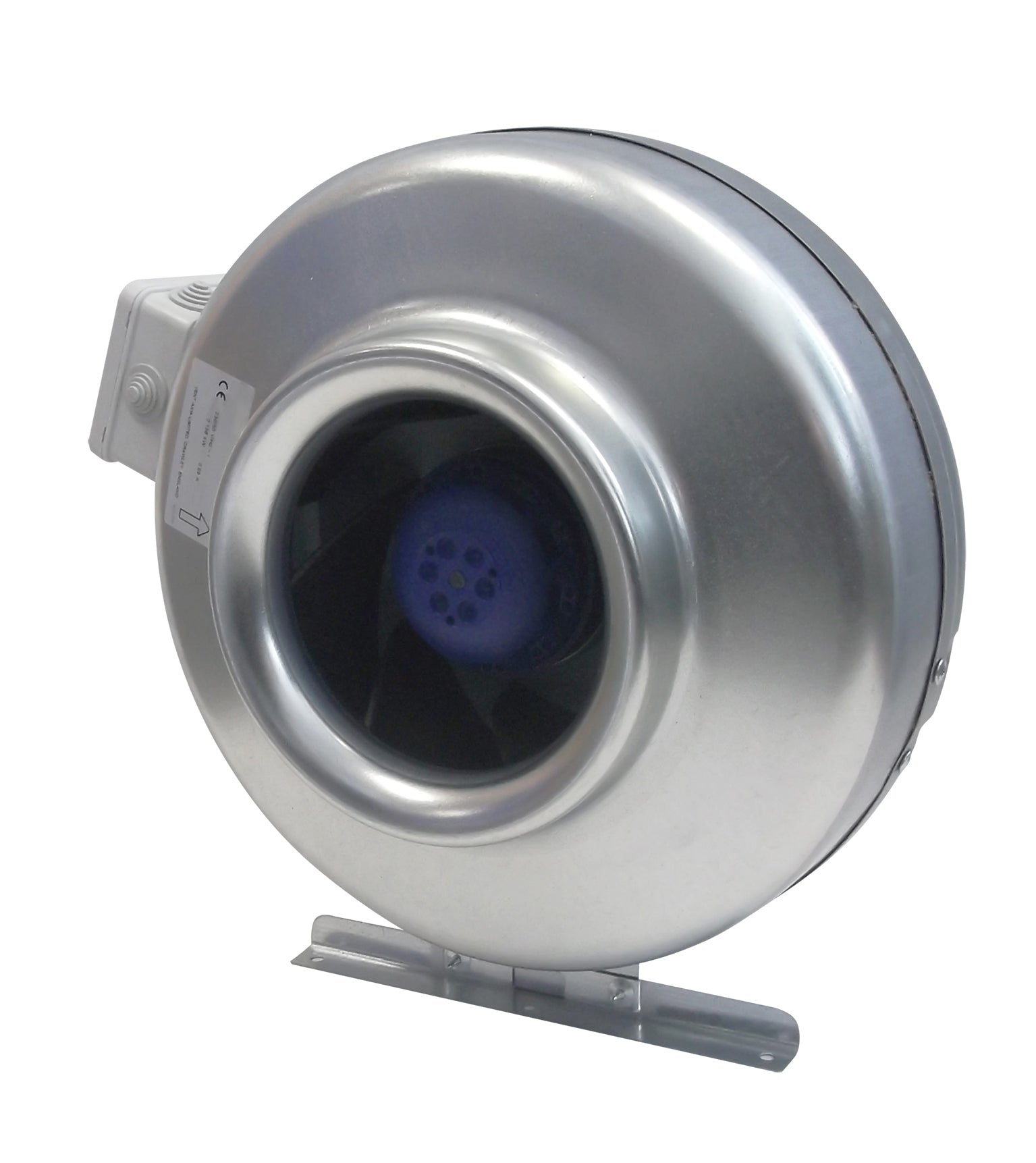 Extractor Fan String Manrose 250mm Metal Inline Centrifugal Extractor Fan - MET250