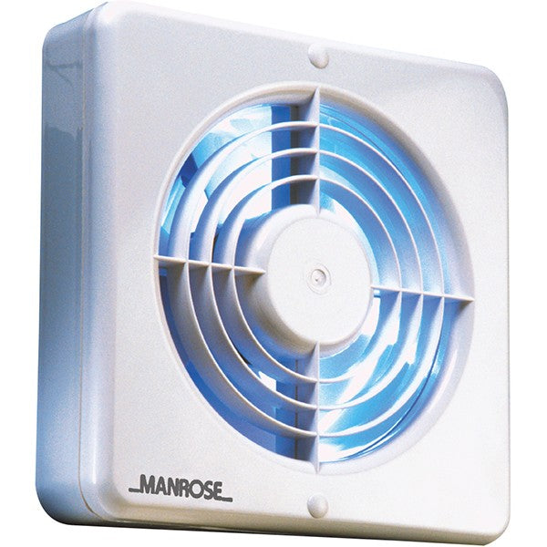 Manrose 150mm (6) Axial Extractor Fan with Timer & Pullcord - XF150BTP, Image 1 of 1