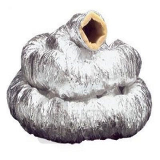 Insulated Round 125mm Ducting Hose - INSDUCT125
