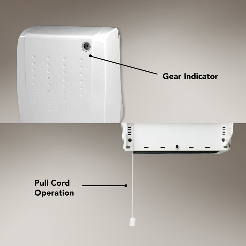 Devola 2kW Bathroom Heater White IP23 - DVBH20W, Image 4 of 7