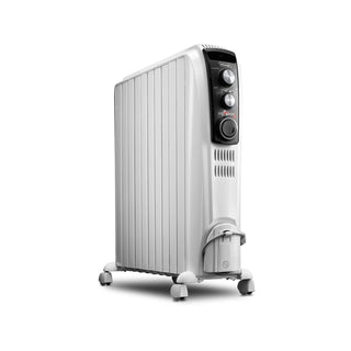 DeLonghi Dragon 2.5kW Oil Filled Radiator White TRD41025T - Return Unit