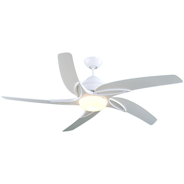 Fantasia Viper 44inch. Ceiling Fan with Remote Control/Blades Gloss White - White - 111030