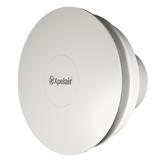 Xpelair C6HTR Simply Silent Contour 6/150mm Round Extractor Fan w/ - 93177AW