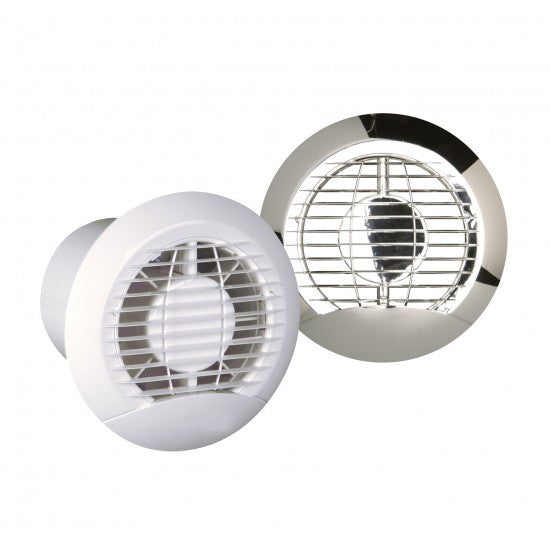 Manrose Haylo 100mm/4 Inch Round Timer Extractor Fan with Backdraft Shutter - HAYLO100T, Image 1 of 1