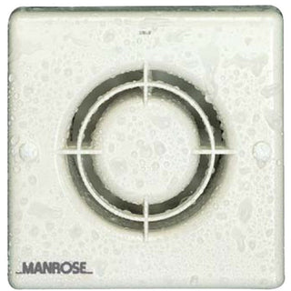Manrose XF150BSLV 150mm (6inch.) 12V SELV Standard Low Voltage Extractor Fan - Return Unit
