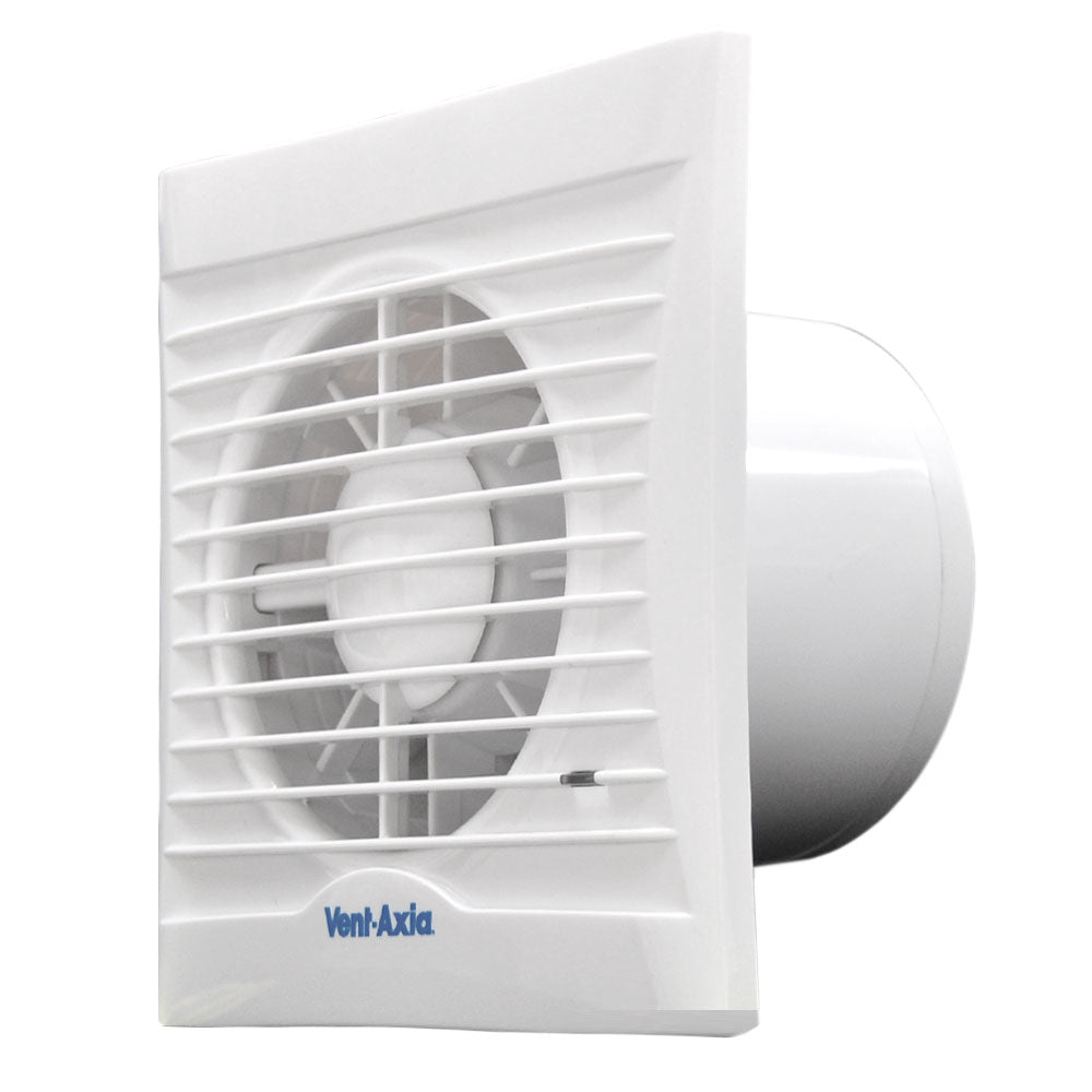 Image of a Vent-Axia extractor fan on a white background