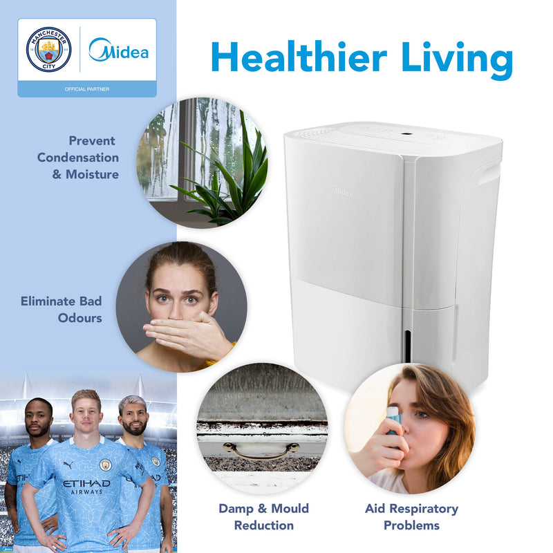 Midea DF 20L Portable Dehumidifier - MDDF-20DEN7 - Return Unit, Image  of 7