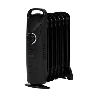 Devola 600W Mini Oil Filled Radiator (Black) - DVMOR7F06B