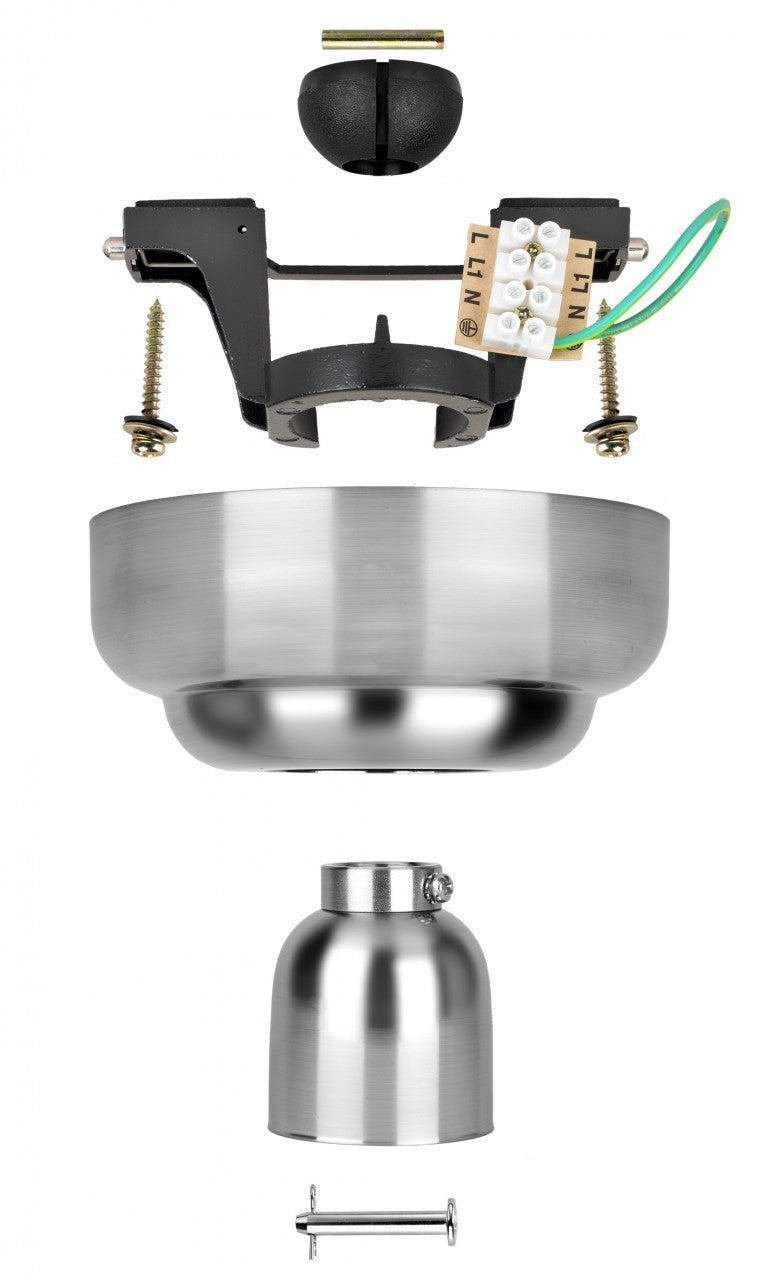 Fantasia Ceiling Fan Conversion Kit - Polished Brass - 330165, Image 1 of 1