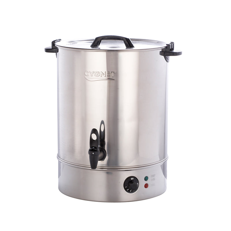 Cygnet 30 Litre Manual Fill Electric Water Boiler - Stainless Steel - CYMFCT1030, Image 1 of 1